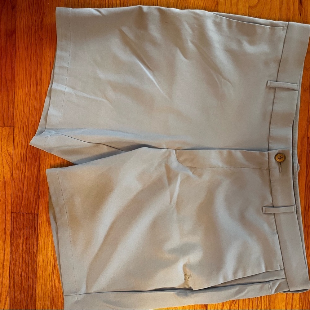 Penguin Light Blue Tailored Golf Shorts